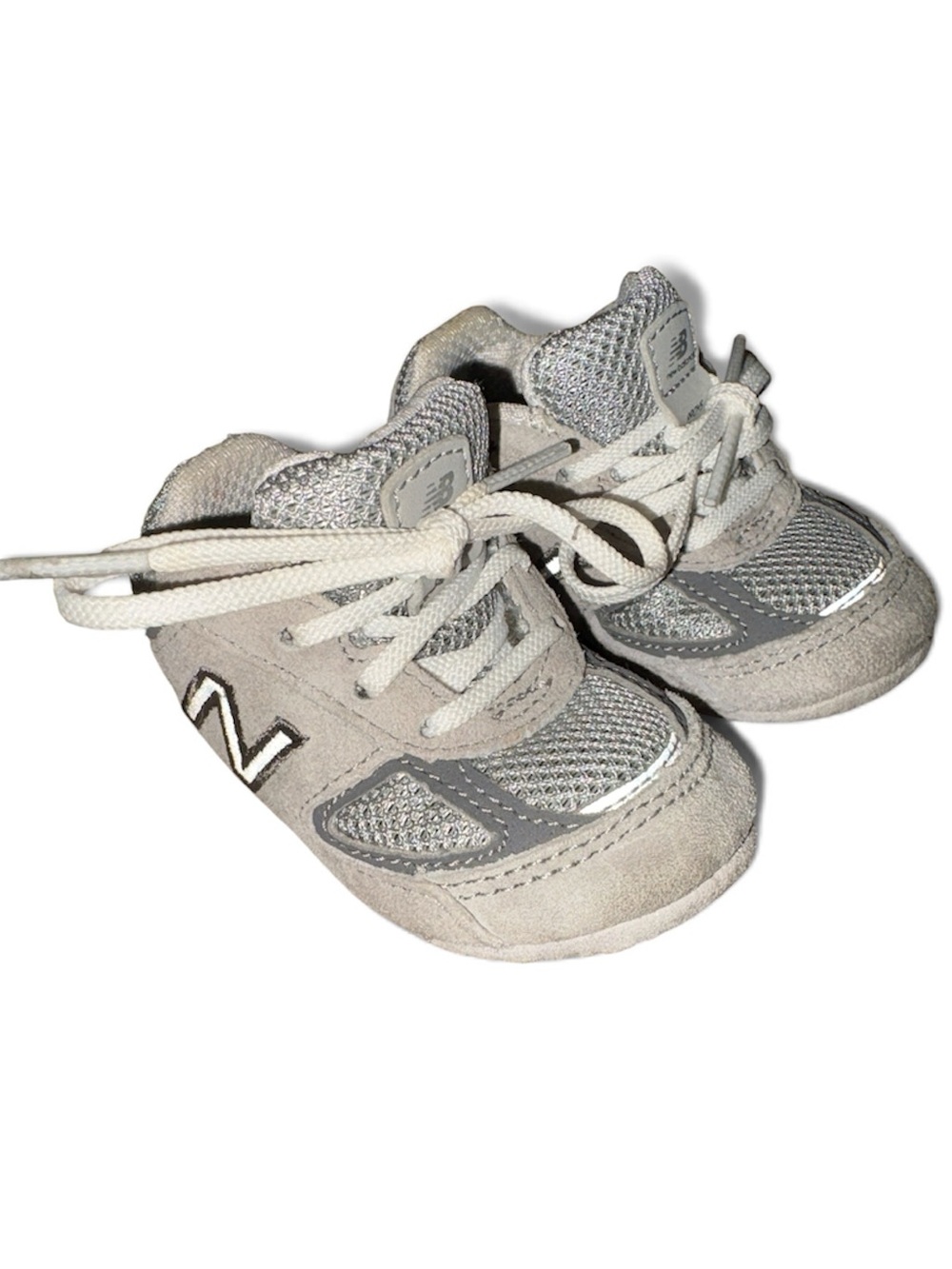 New Balance 990V infant newborn baby lace up crib tennis shoes